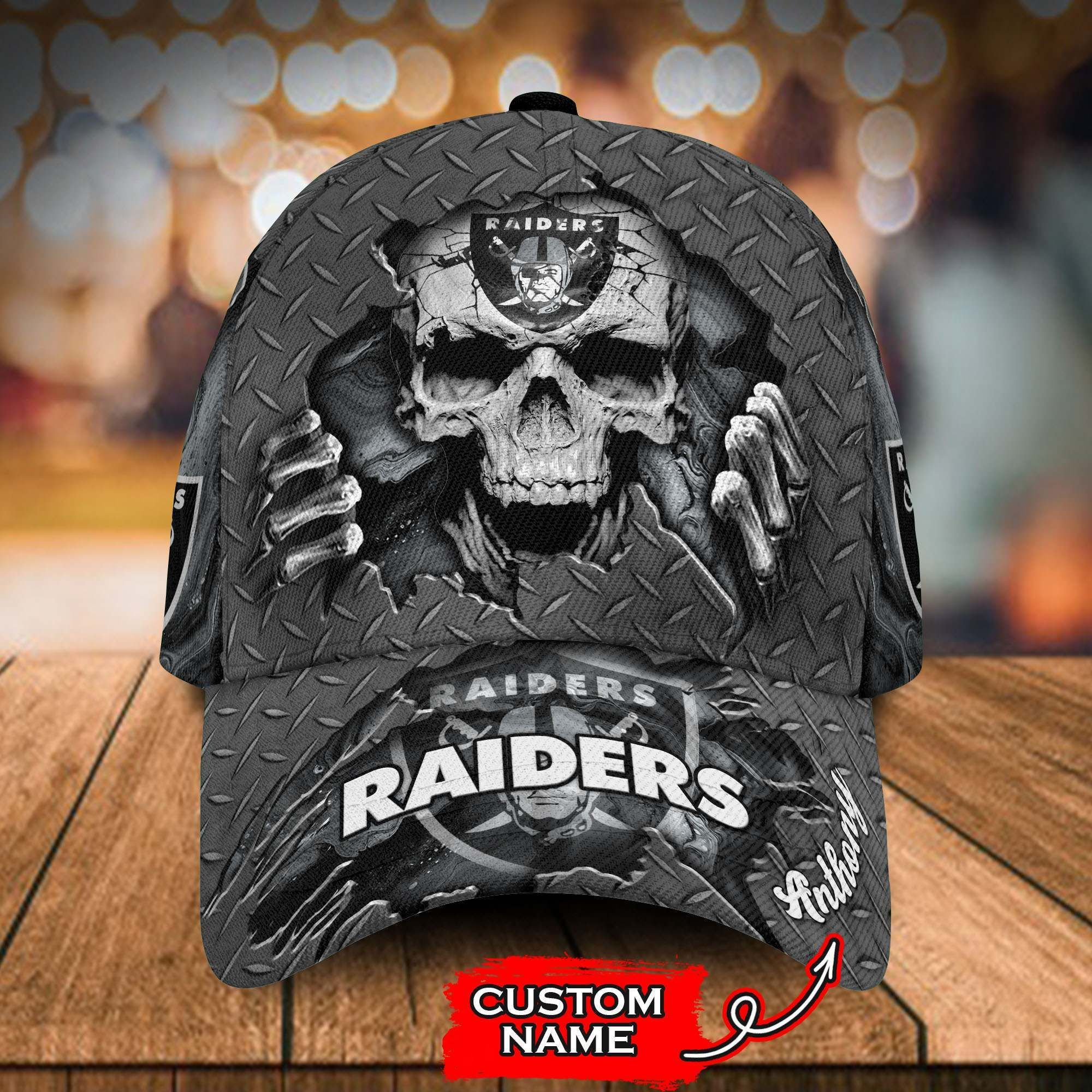 las vegas raiders personalized classic cap bg895 eavqp