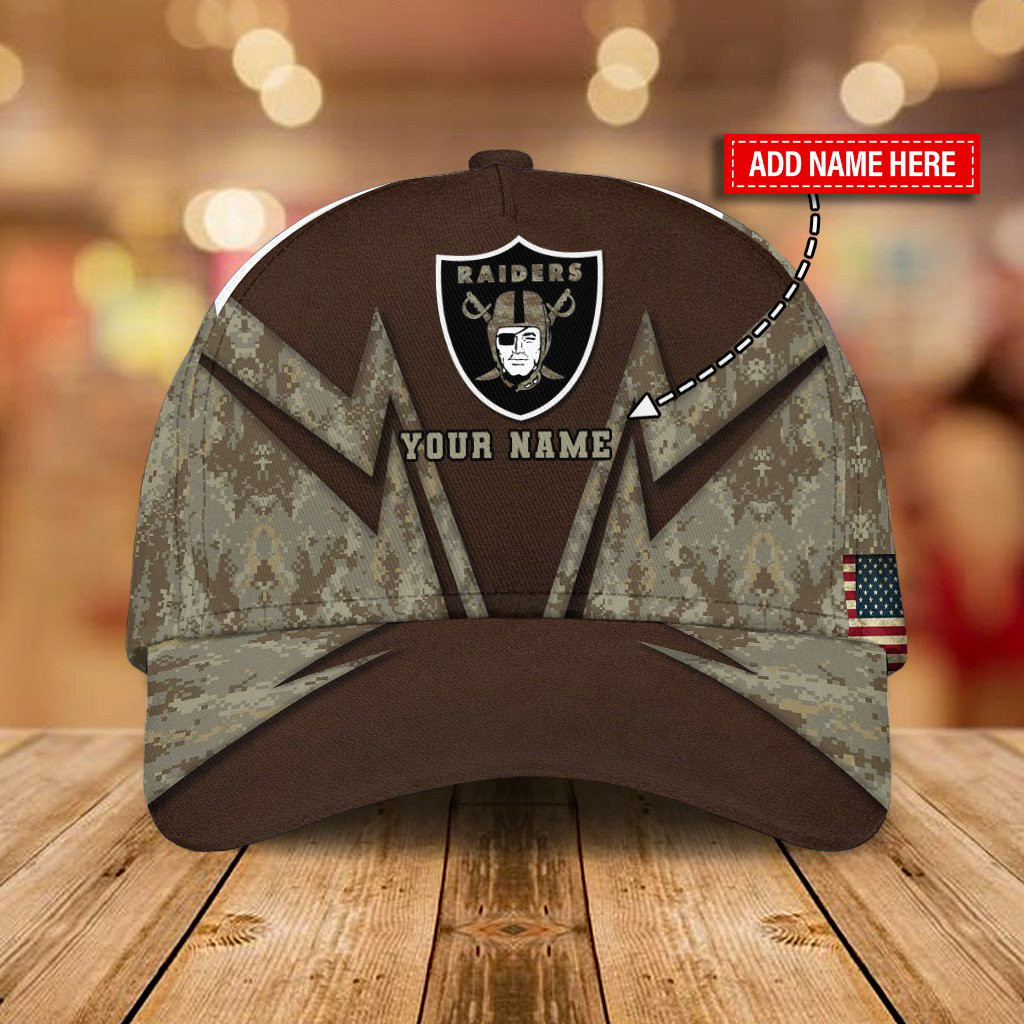 las vegas raiders personalized classic cap bg903 w7zxs