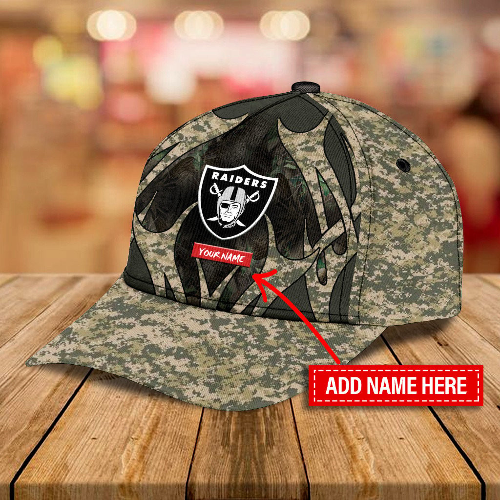 las vegas raiders personalized classic cap bg960 xi8pc