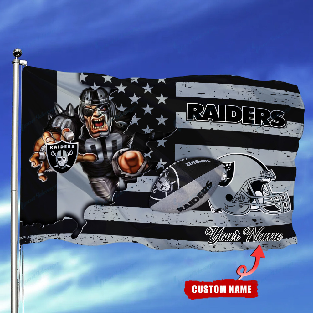 las vegas raiders personalized flag 122 ypac3