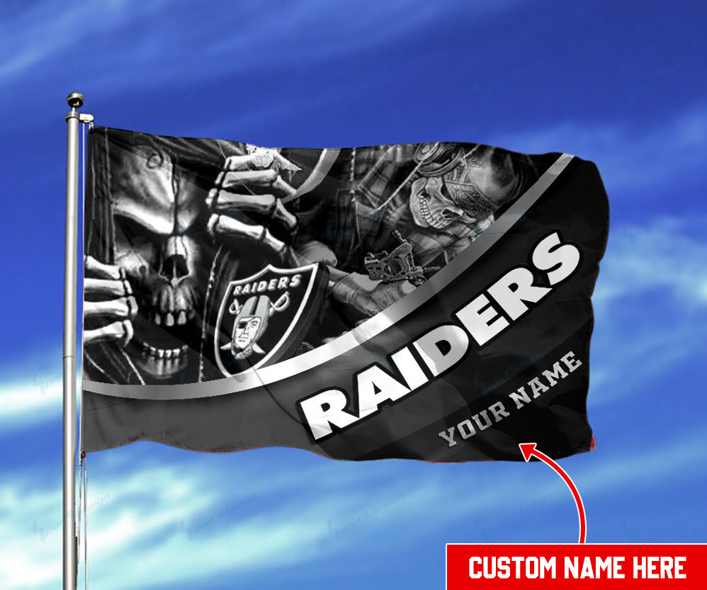 las vegas raiders personalized flag 131 jfeb5
