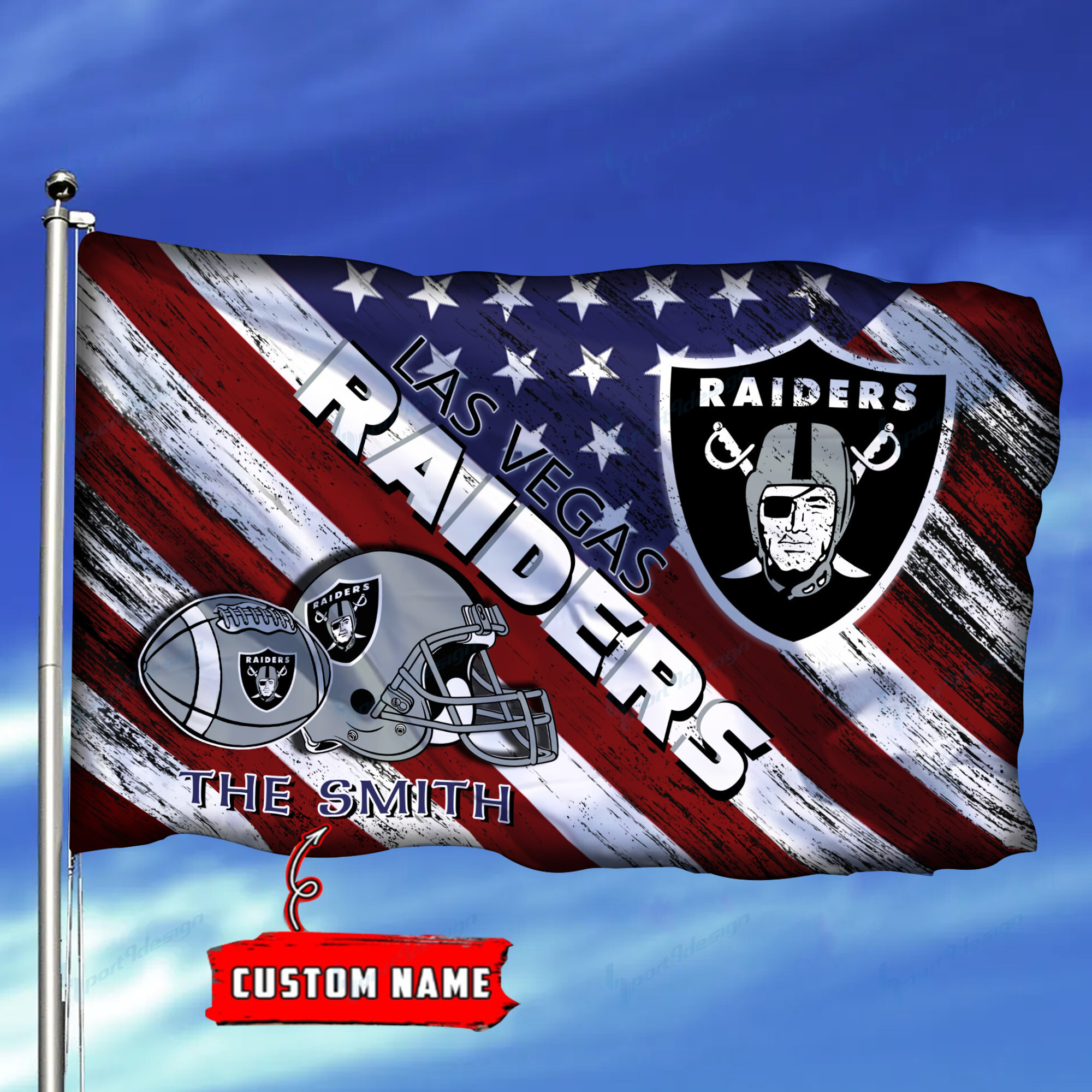 las vegas raiders personalized flag 157 qnmcl