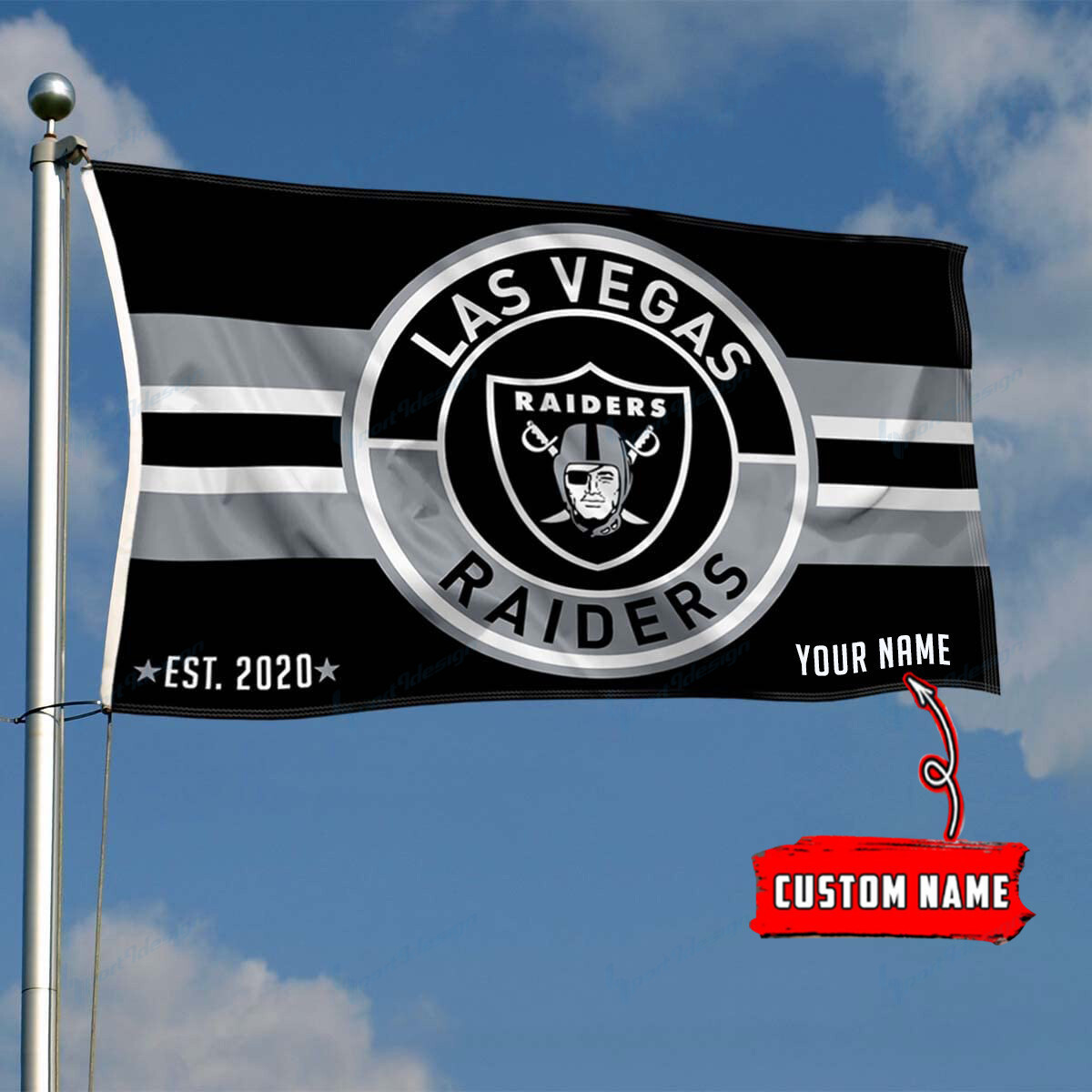 las vegas raiders personalized flag 189 ylzzi