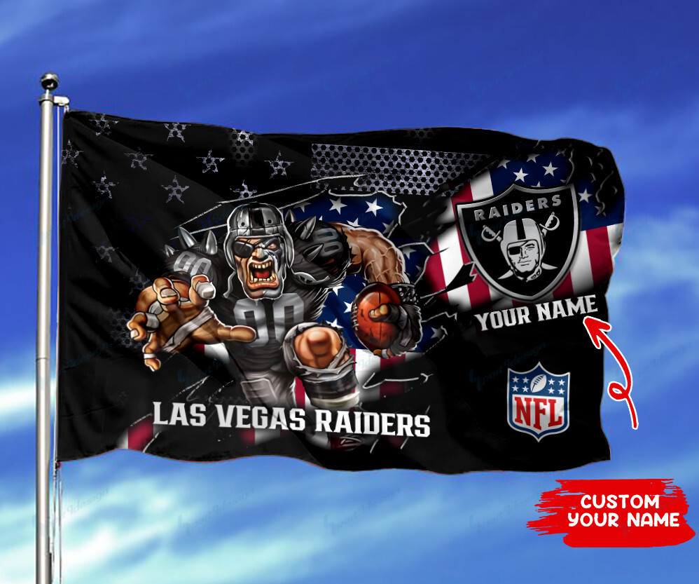 las vegas raiders personalized flag 275 szrw0