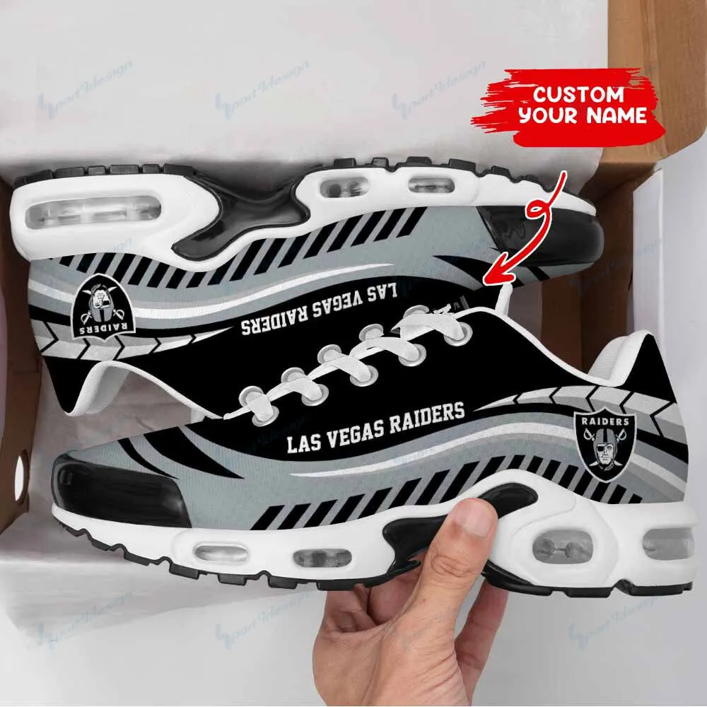 las vegas raiders personalized plus t n youth sneakers bg39 3uepo