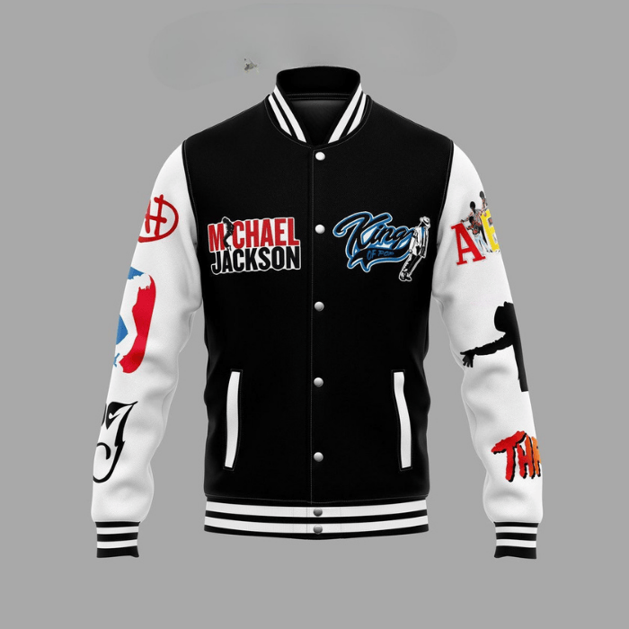 legend never die king of pop michael jackson baseball jacket 9hu9k