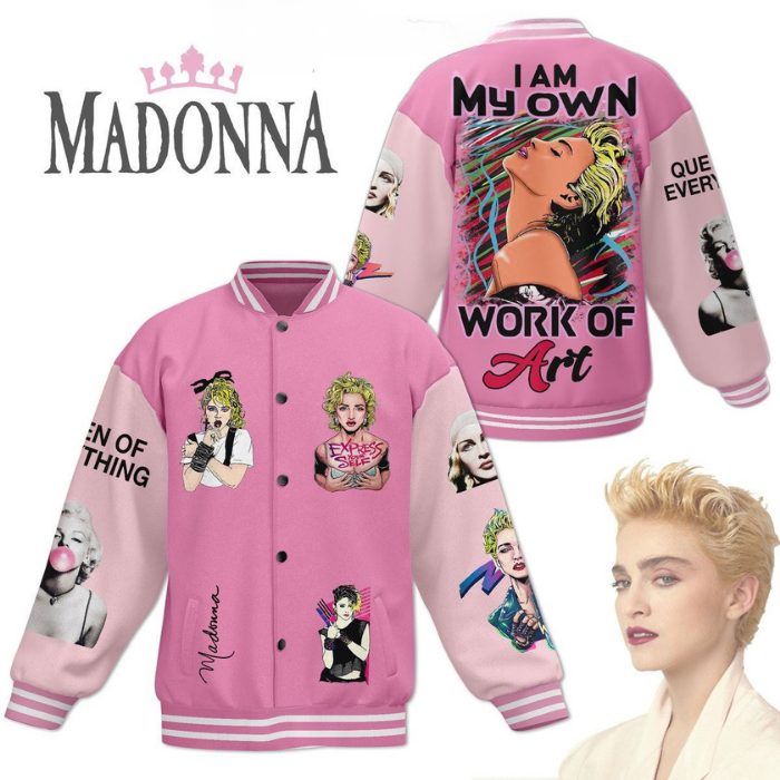 legendary pink madonna baseball jacket opg34