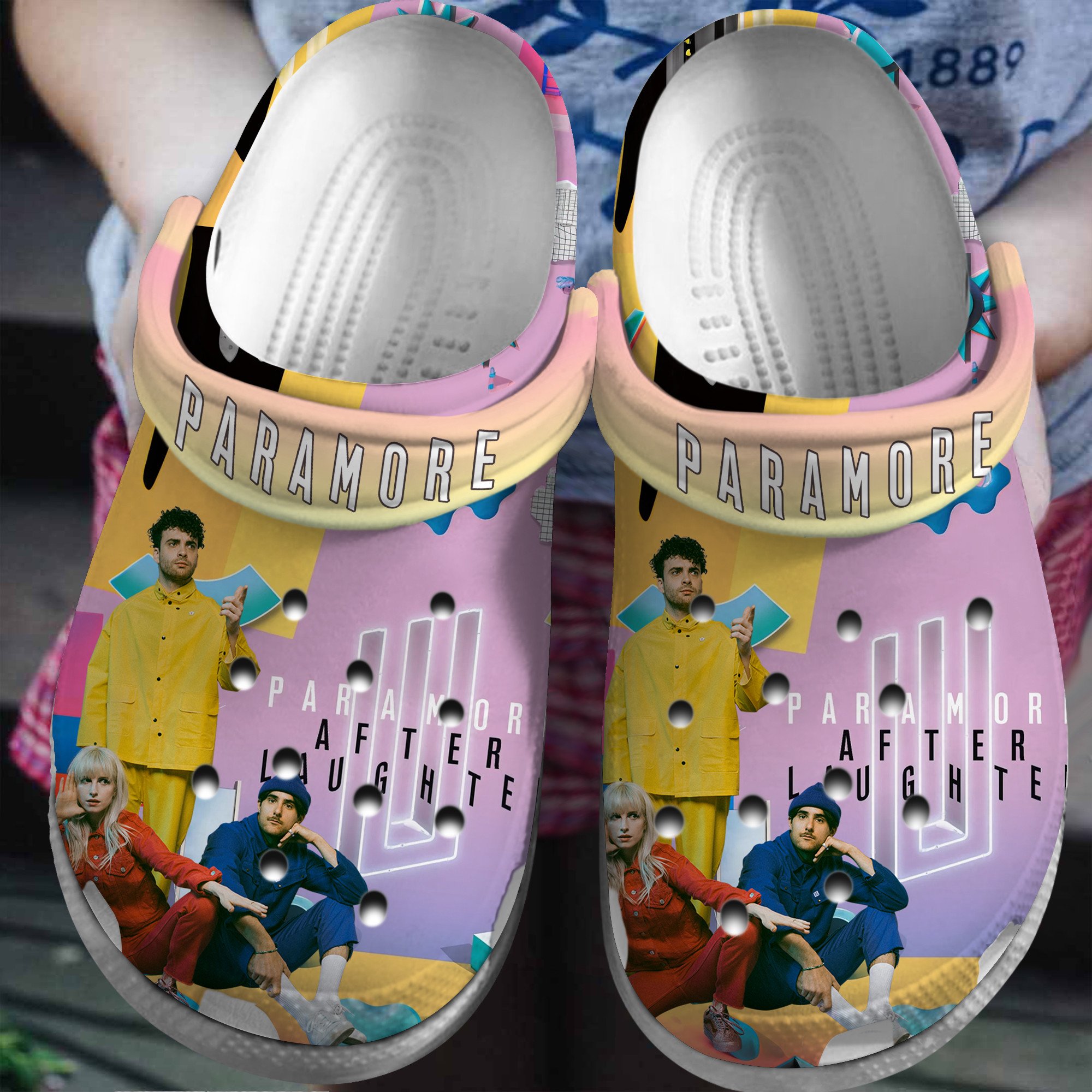 lightweigh shoes paramore music band clogs fast shipping worldwide jx6dd