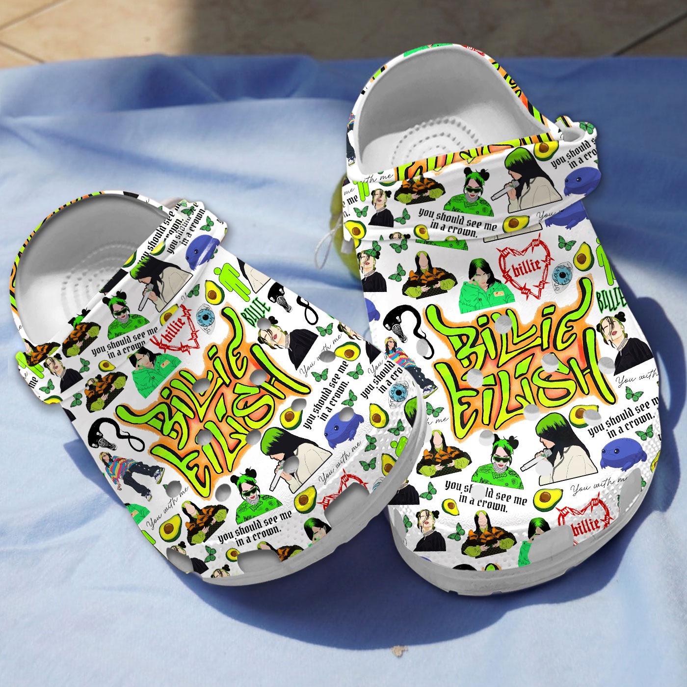lightweight 26 comfortable billie eilish music clogs kpjgl