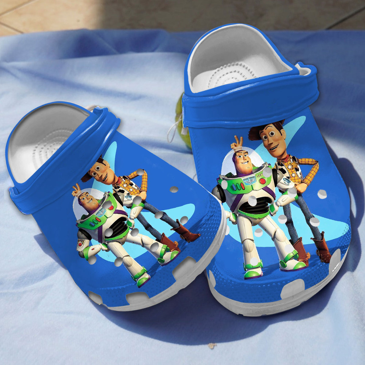lightweight and comfortable buzz lightyear blue clogs for kids 26 adults cdzvx