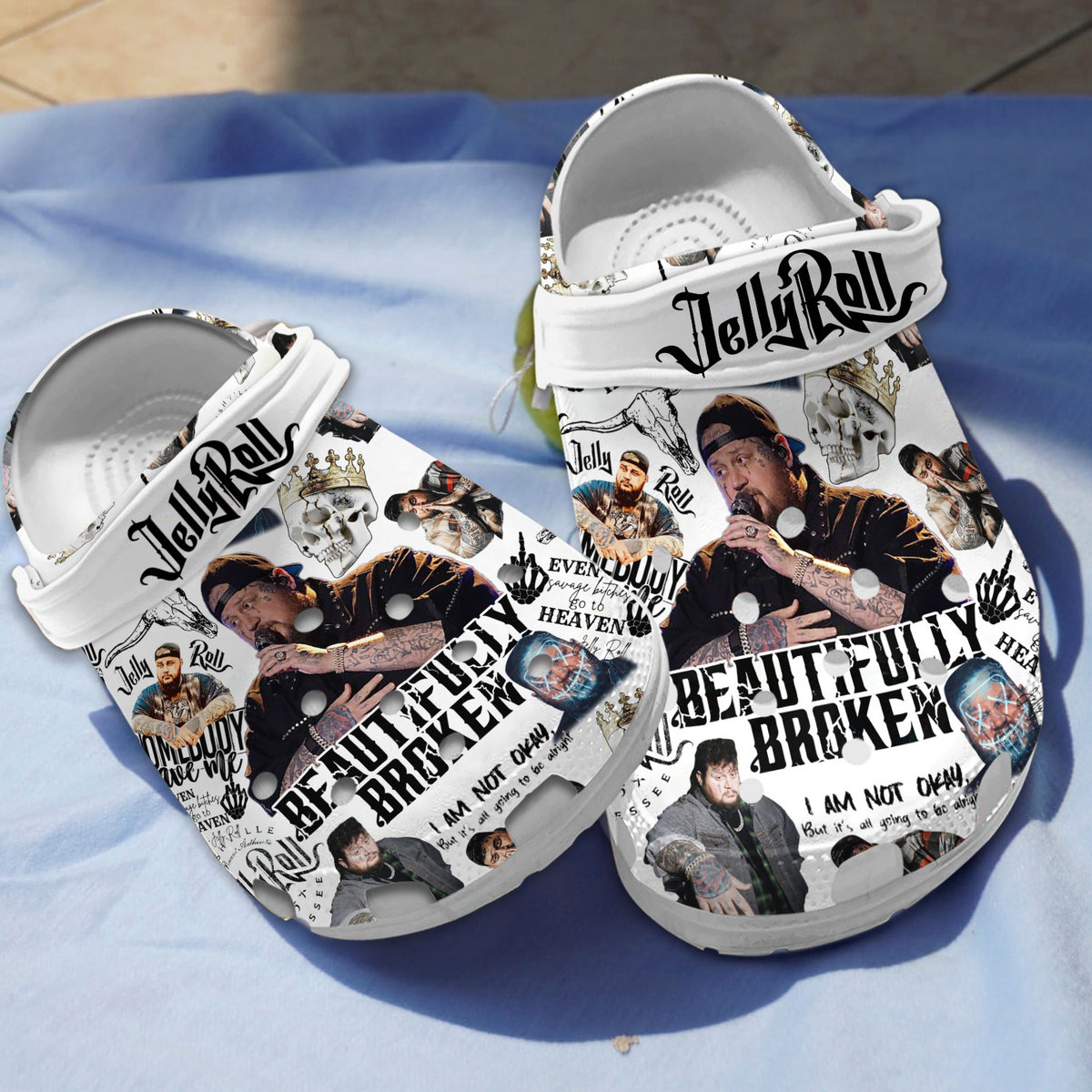 lightweight and comfortable clogs jelly roll music slippers oblxm