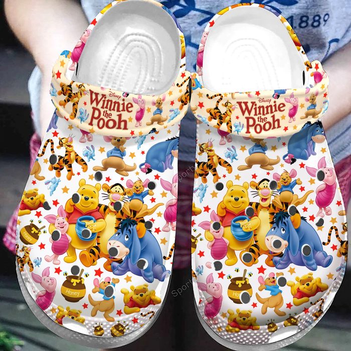 lightweight and durable crocs pooh clogs shoes hfb8z