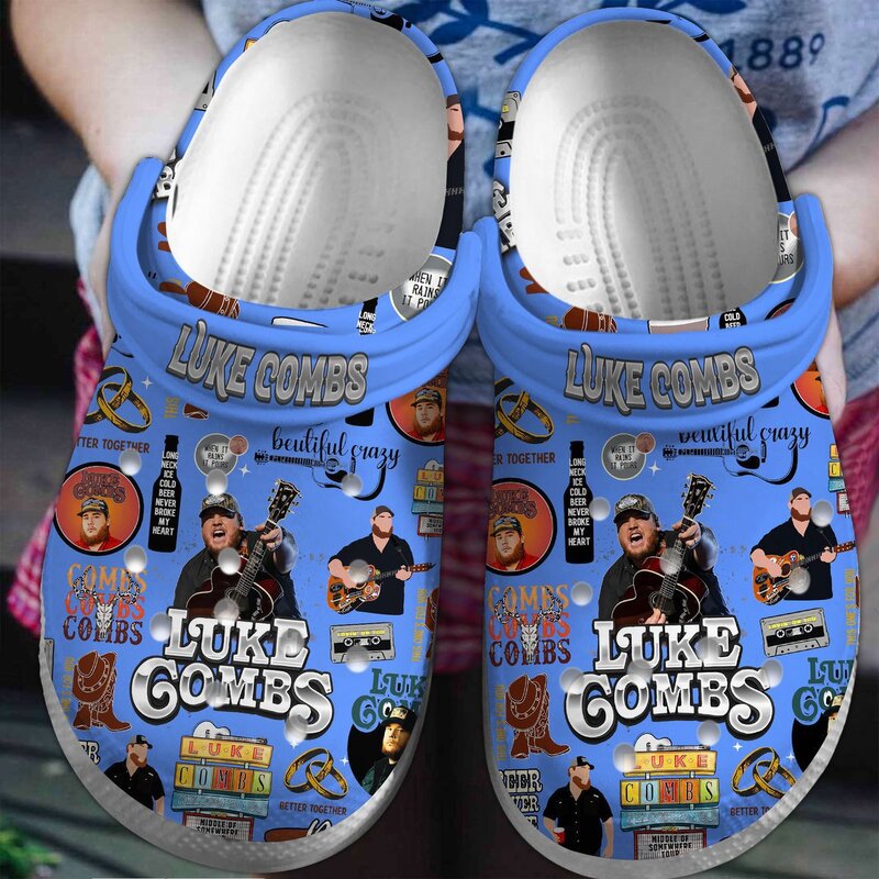 lightweight and soft luke combs blue clogs for kids 26 adults 8crwq