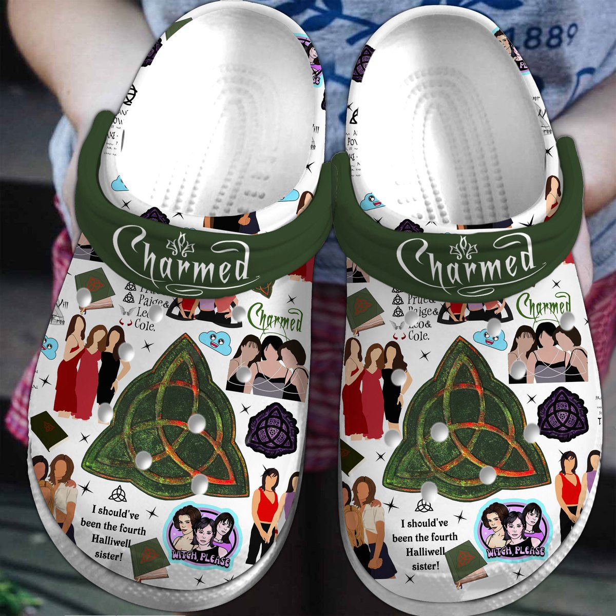 lightweight charmed tv series clogs for kids and adults qinkw