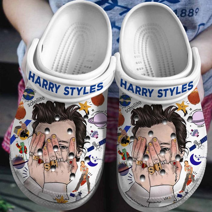 lightweight harry styles white clogs for kids 26 adults mqze1