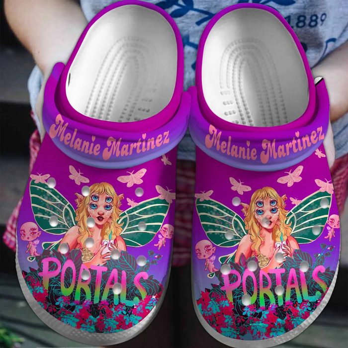 lightweight melanie martinez purple clogs for kids 26 adults rwv4r