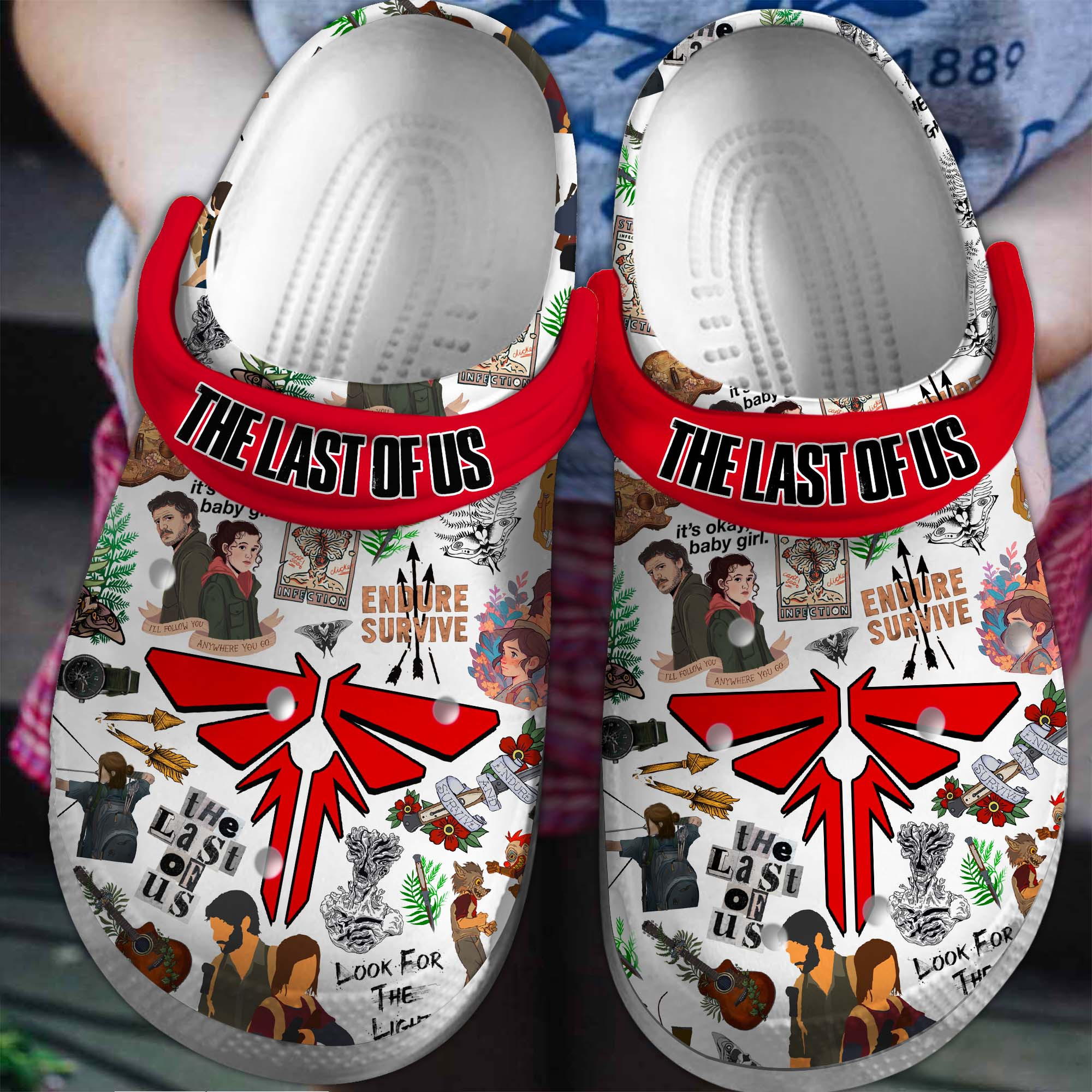 lightweight the last of us movie clogs for kids and adults tlz8f