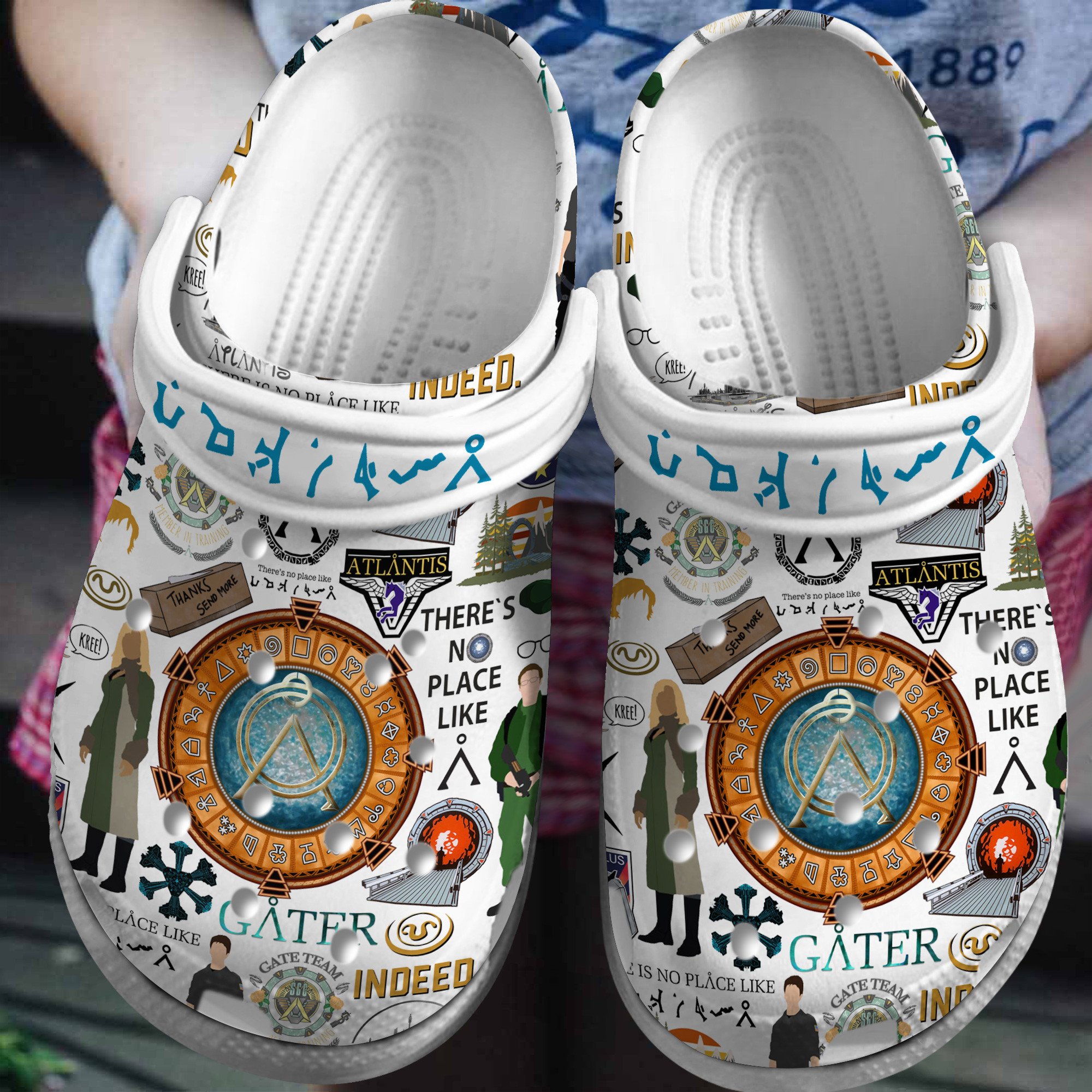 lightweight theres no place like stargate atlantis movie clogs fast shipping worldwide 91ral