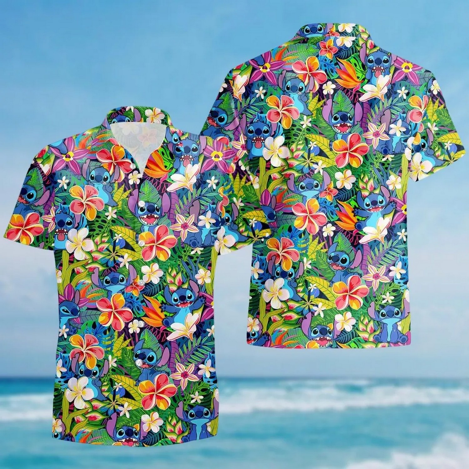 lilo and stitch colorful summer hawaii shirt iyuwm