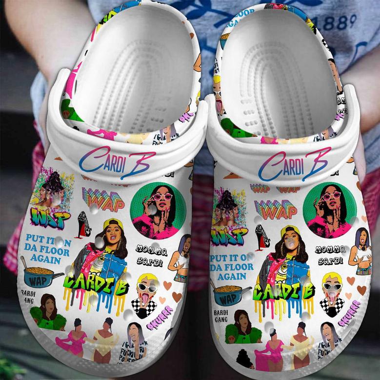 limited edition cardi b unisex music clogs for kids 26 adults endur