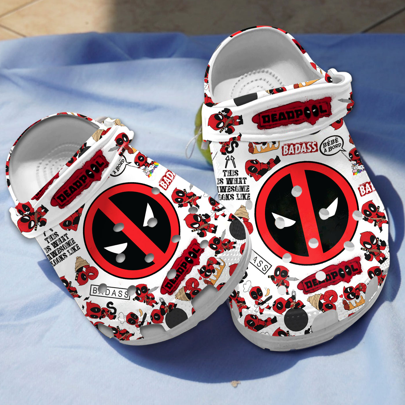 limited edition deadpool cute clogs for kids 26 adults rjbug