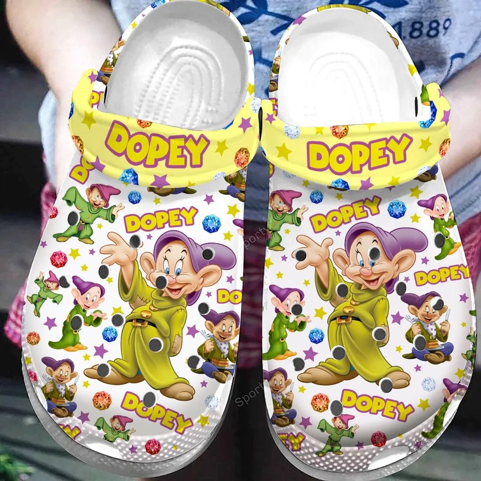 limited edition dopey cartoon clogs for kids 26 adults 6jgr0