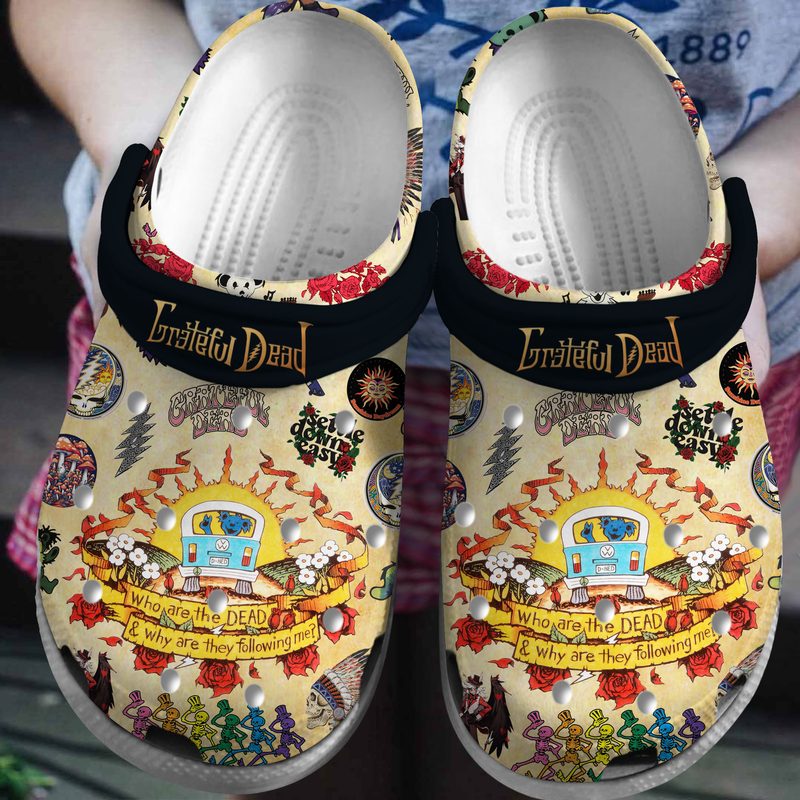 limited edition grateful dead music band clogs for fans nnc28