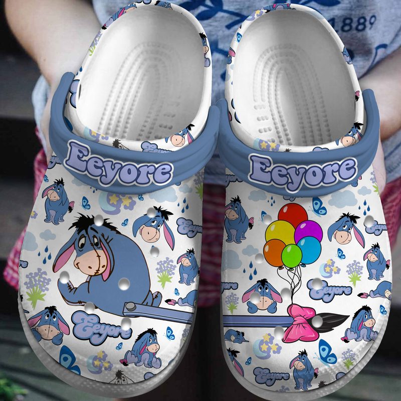 limited edition winnie the pooh eeyore donkey cartoon clogs tlsxe