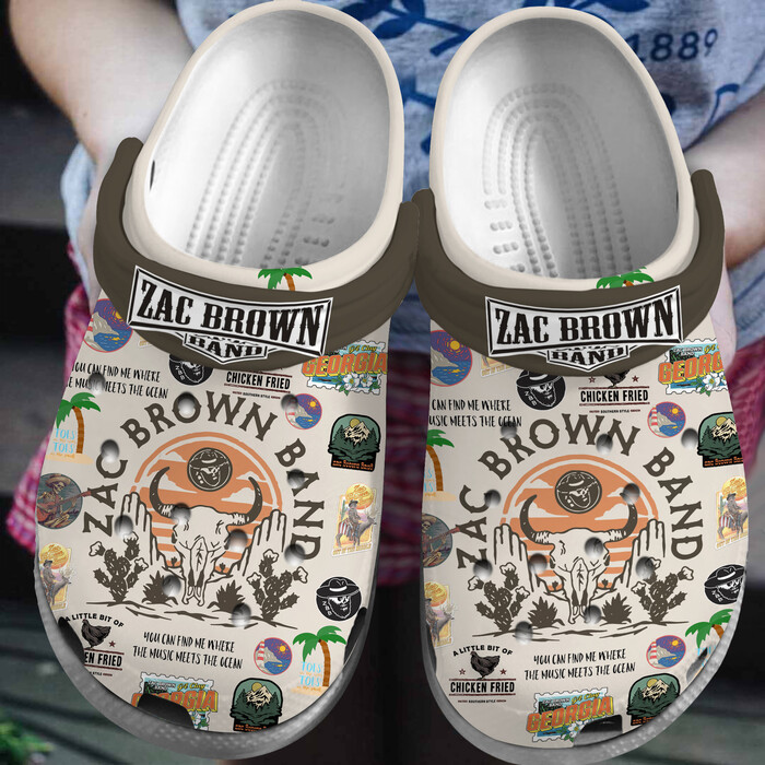 limited edition zac brown band clogs for kids 26 adults gxd1i