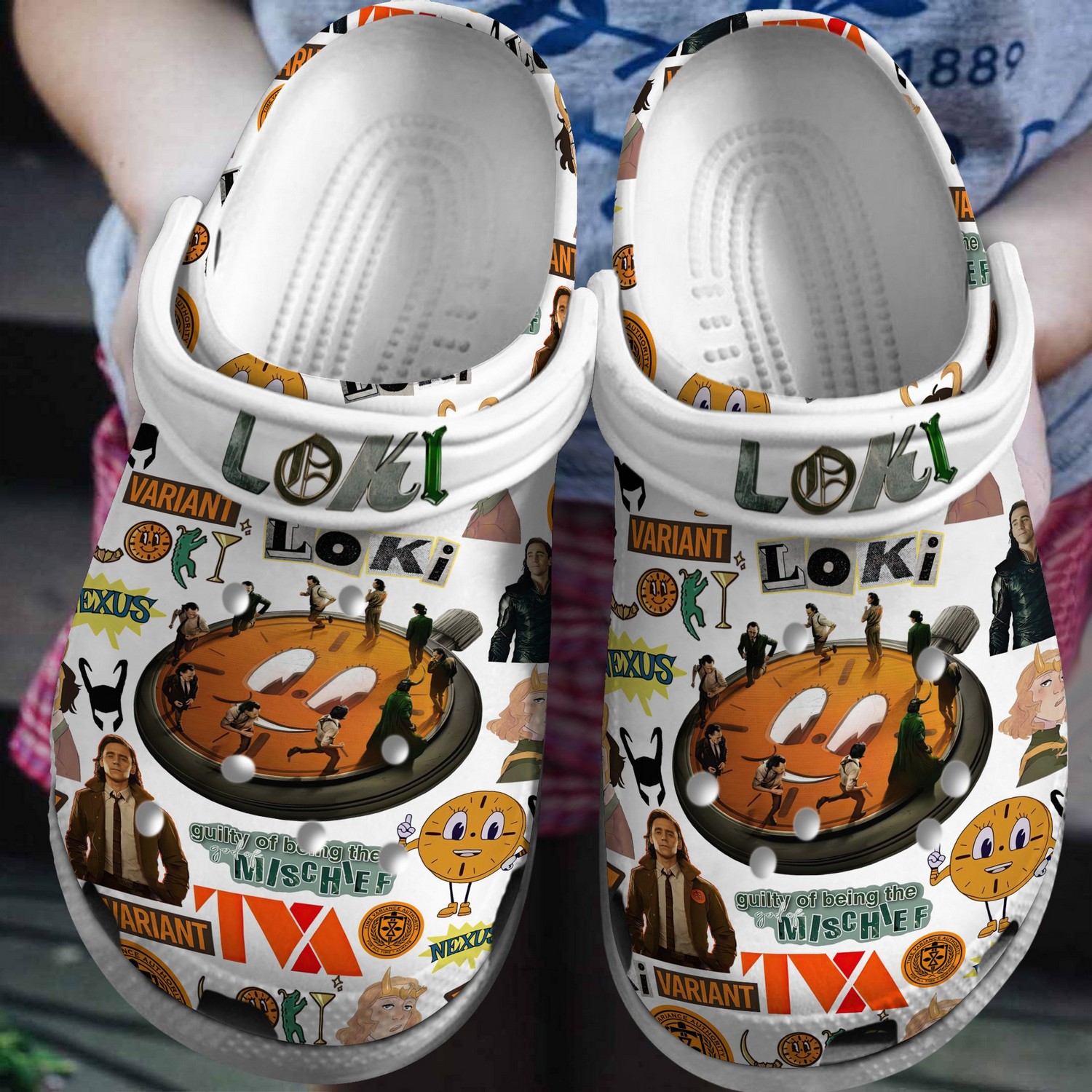 loki marvel tv series mischeif clogs for kids and adults l2gji