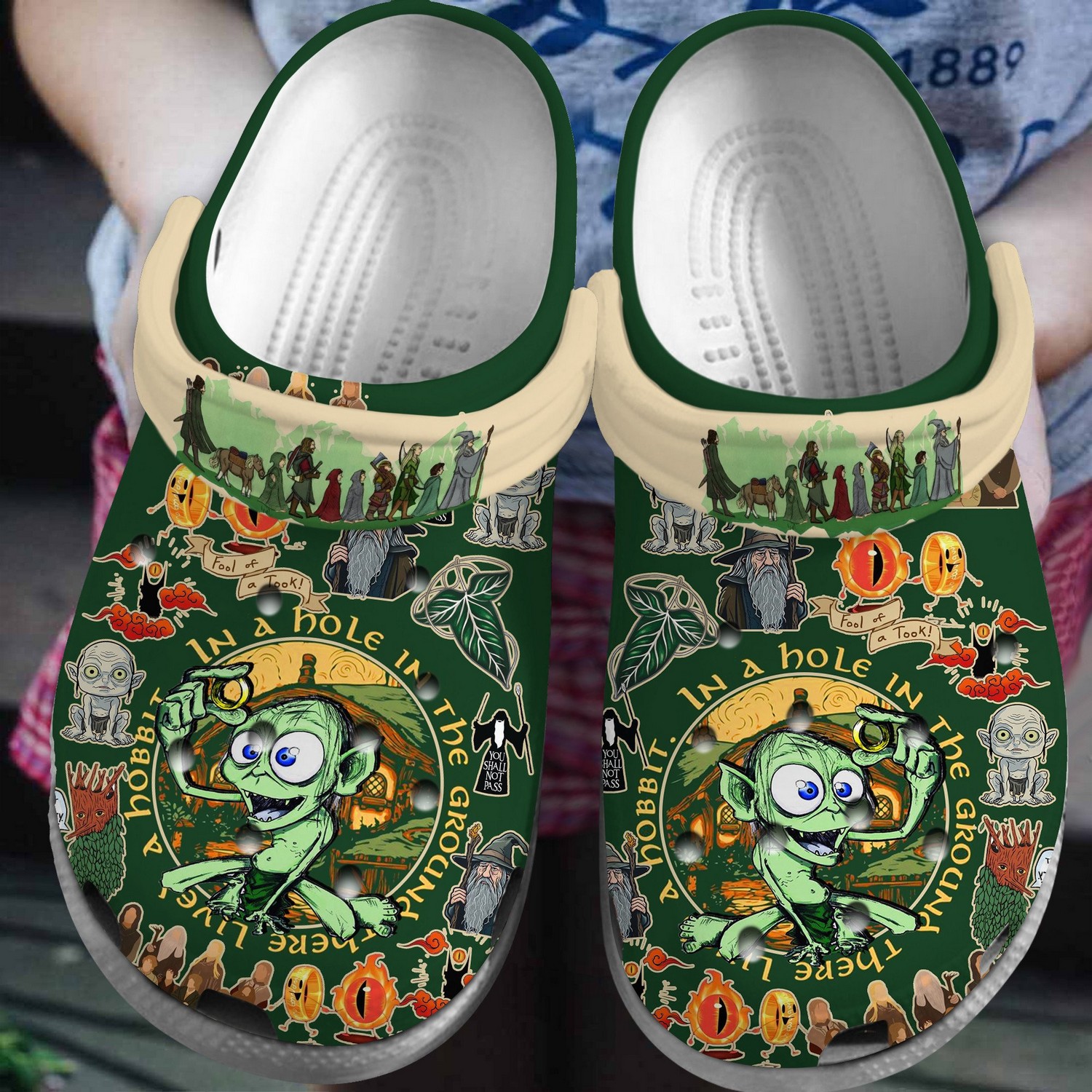 lord off the rings little monster clogs for kids and adults mnjbu