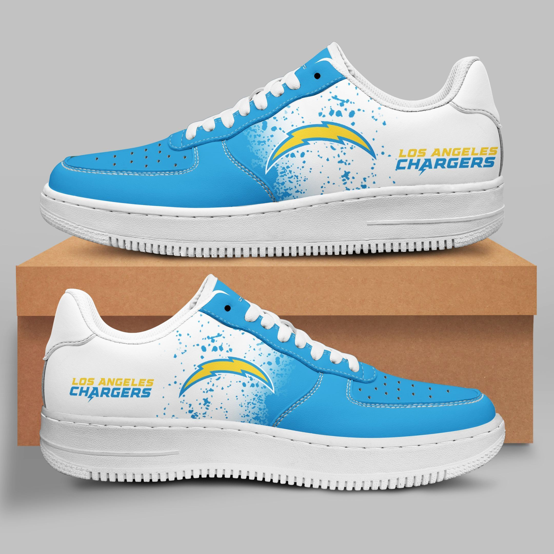 los angeles chargers af1 sneakers 17 dp9h4