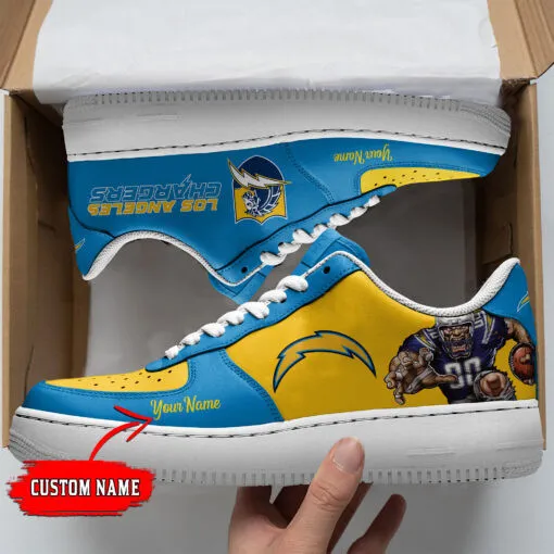 los angeles chargers personalized af1 shoes bg33 ewstq