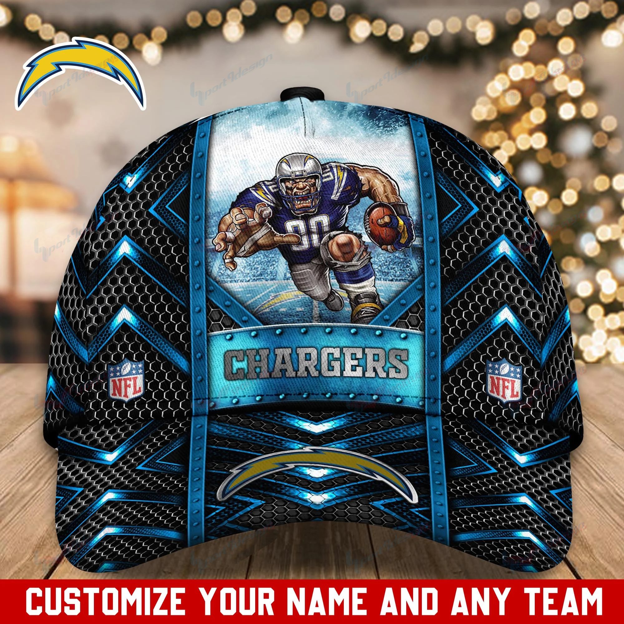 los angeles chargers personalized classic cap bb257 vk1va