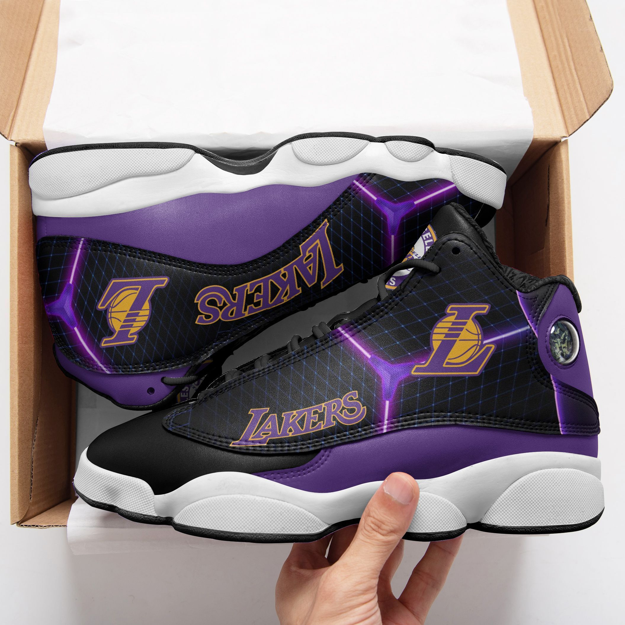 los angeles lakers ajd13 sneakers 720 z2x7t