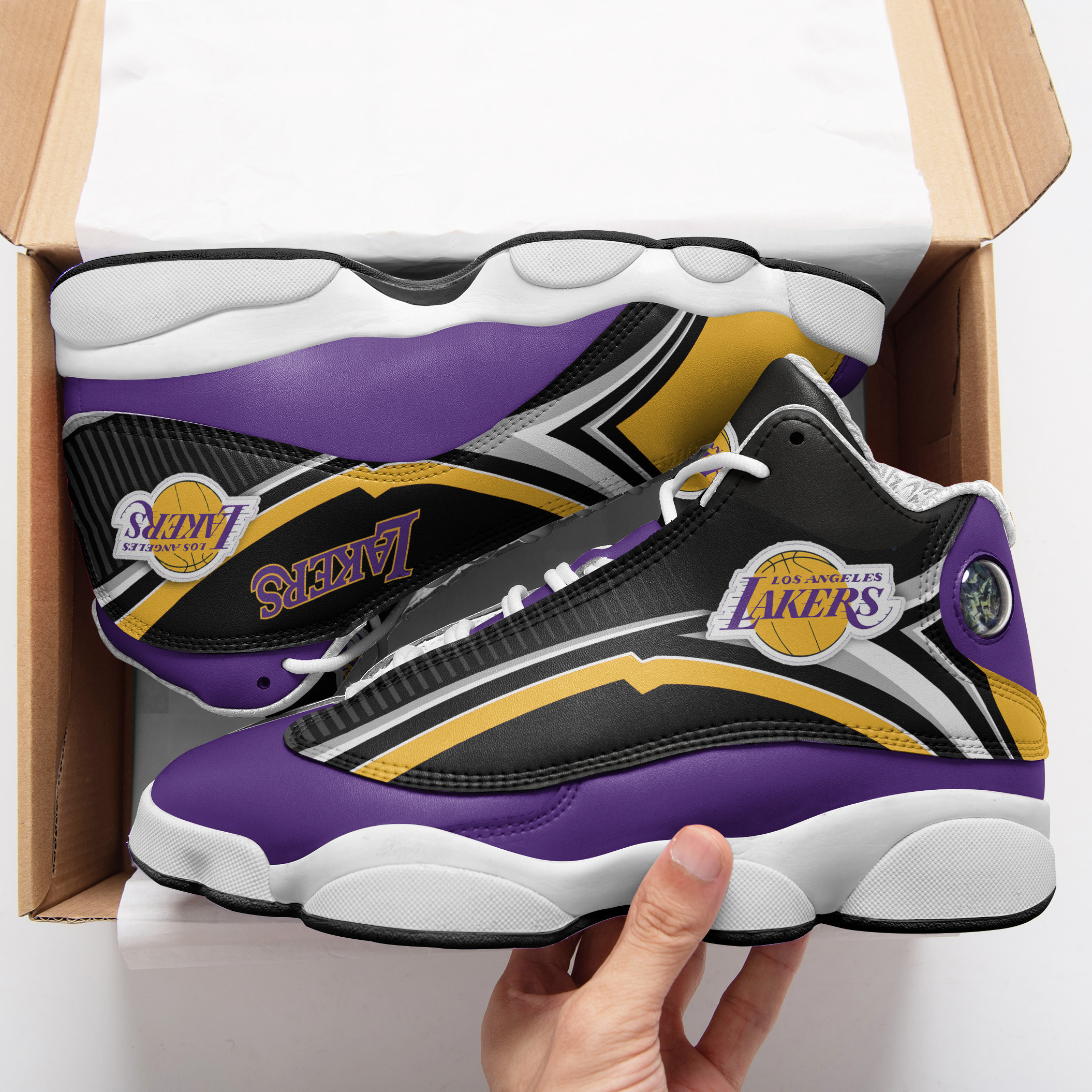 los angeles lakers ajd13 sneakers bg40 uoweq