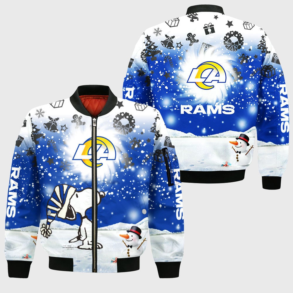 los angeles rams bomber jacket cs28 wzddu