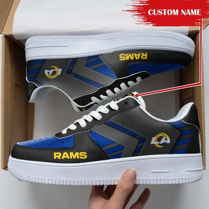 los angeles rams personalized af1 shoes 321 uiokw