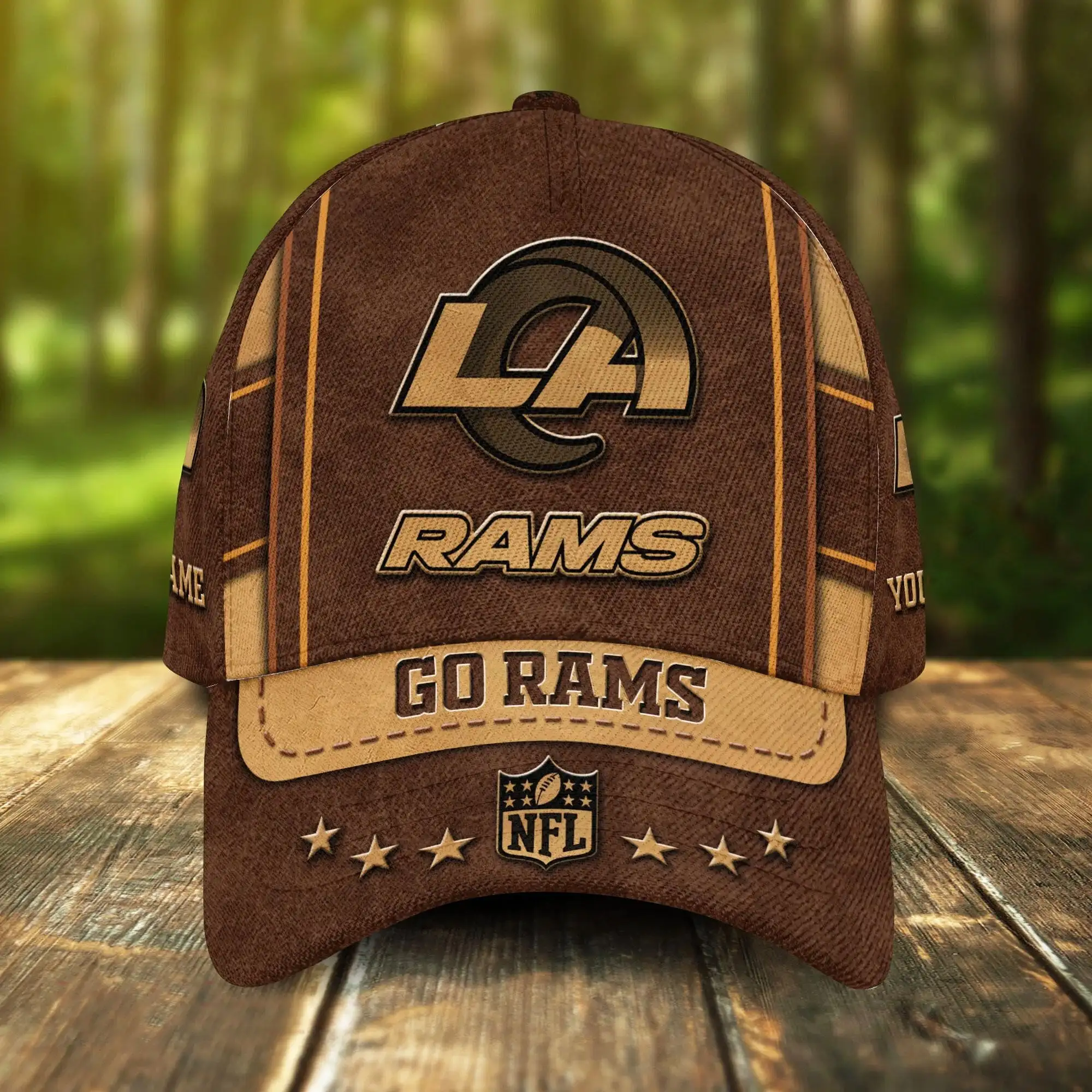 los angeles rams personalized classic cap bg880 omxej