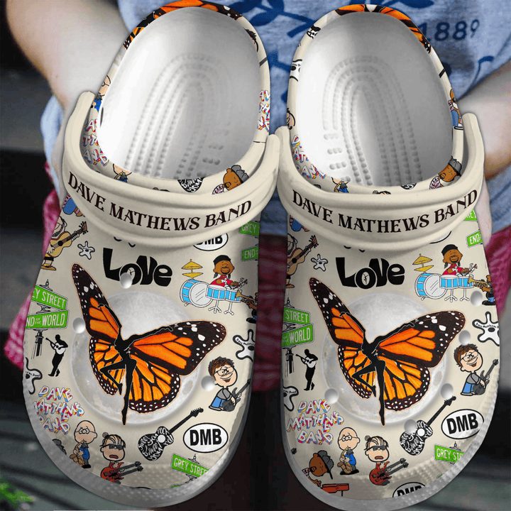 love dave mathew band music unisex clogs shoes znrh3