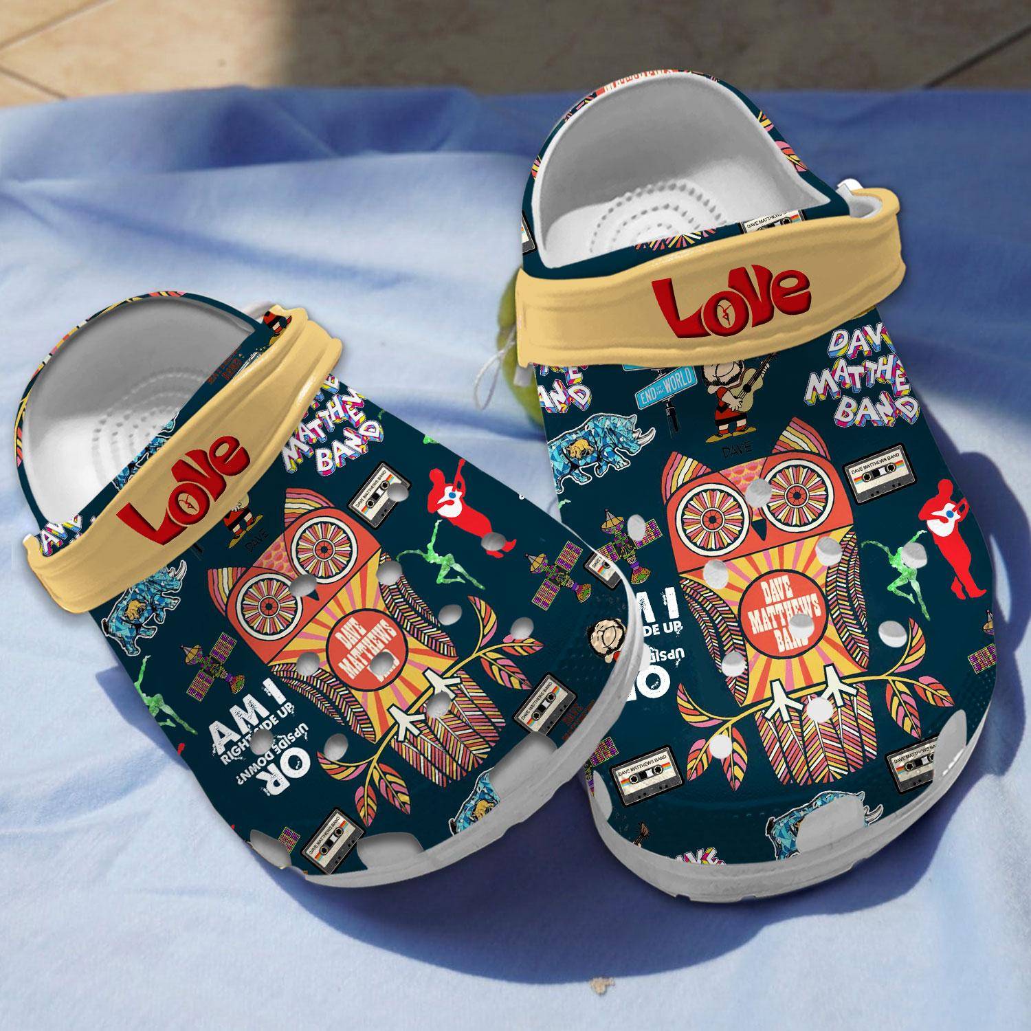 love dave matthews band music band clogs for kids 26 adults 1a5n9