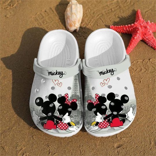love in city mickey and minnie mouse clogs for kids 26 adults yaipy