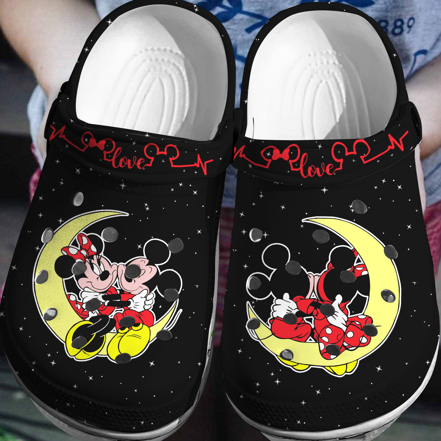 love on the moon mickey and minnie mouse for kids 26 adults lmklg