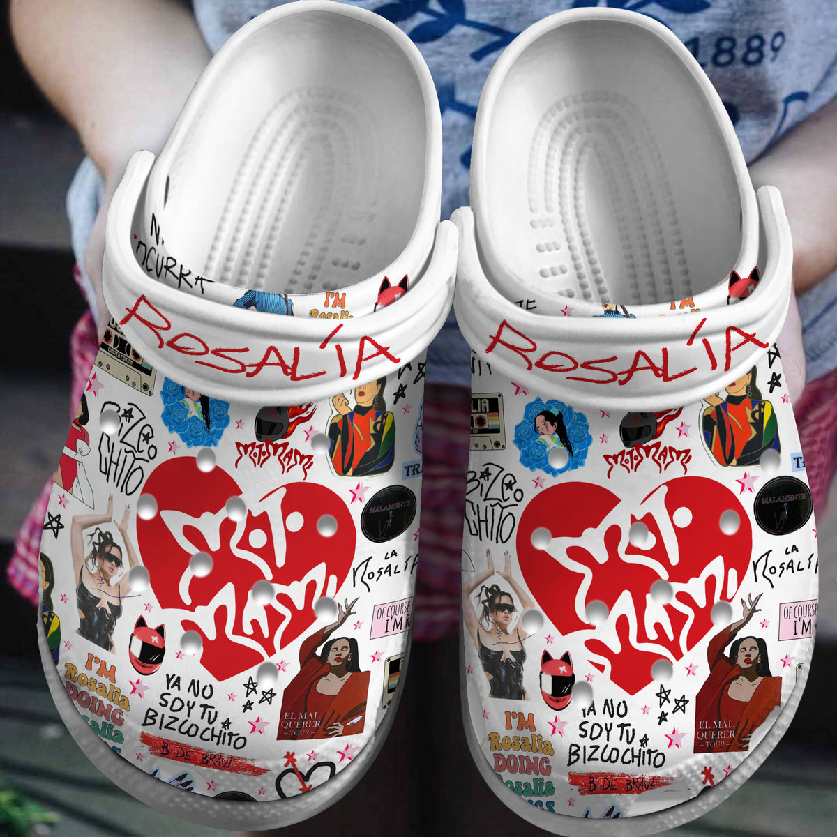 lovely white slippers rosalia music clogs for kids and adults q2iub