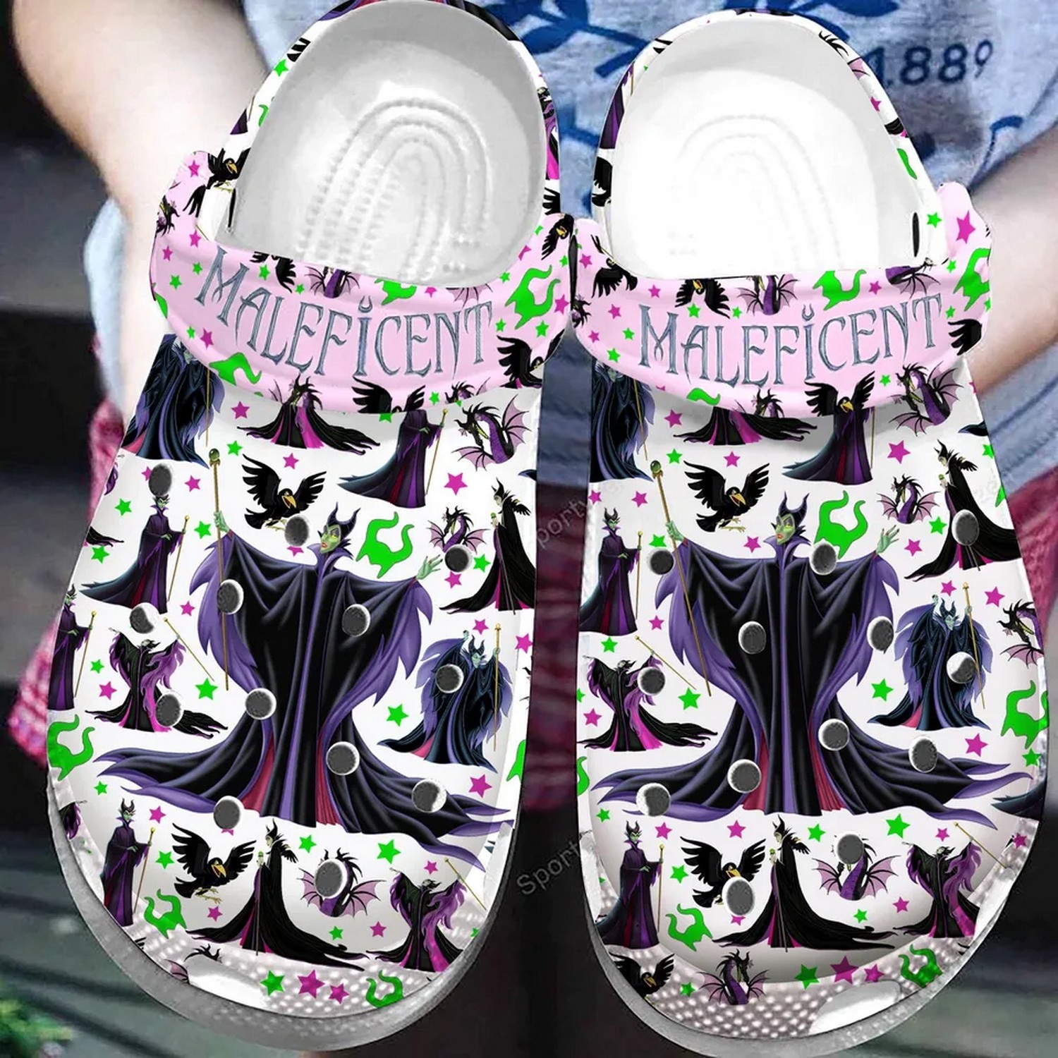 maleficent halloween clogs for kids and adults fast shipping ypq6i