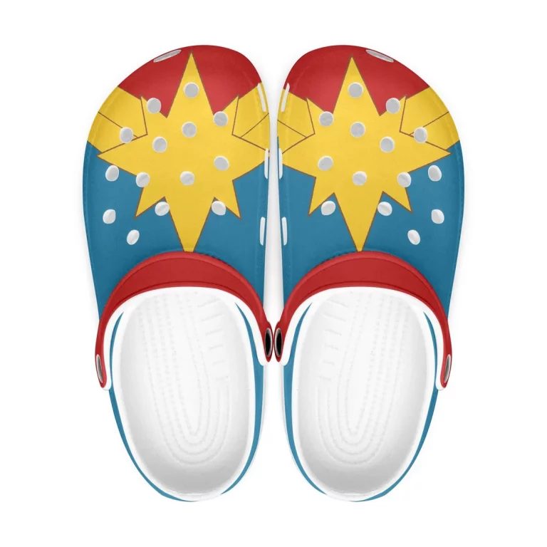 marvel captain marvel unisex crocs hppbz