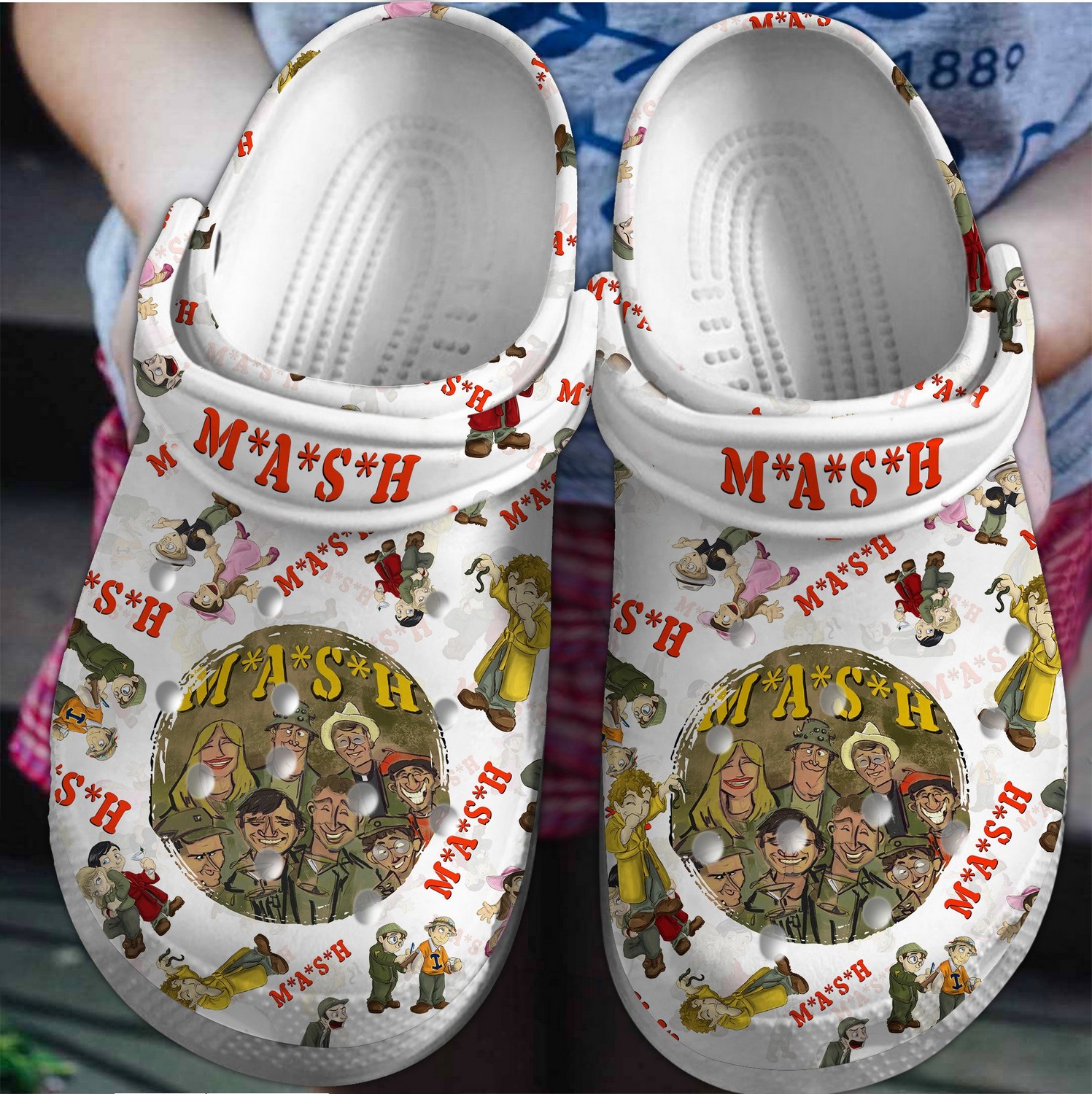 mash tv series clogs for kids and adults 8lt6z