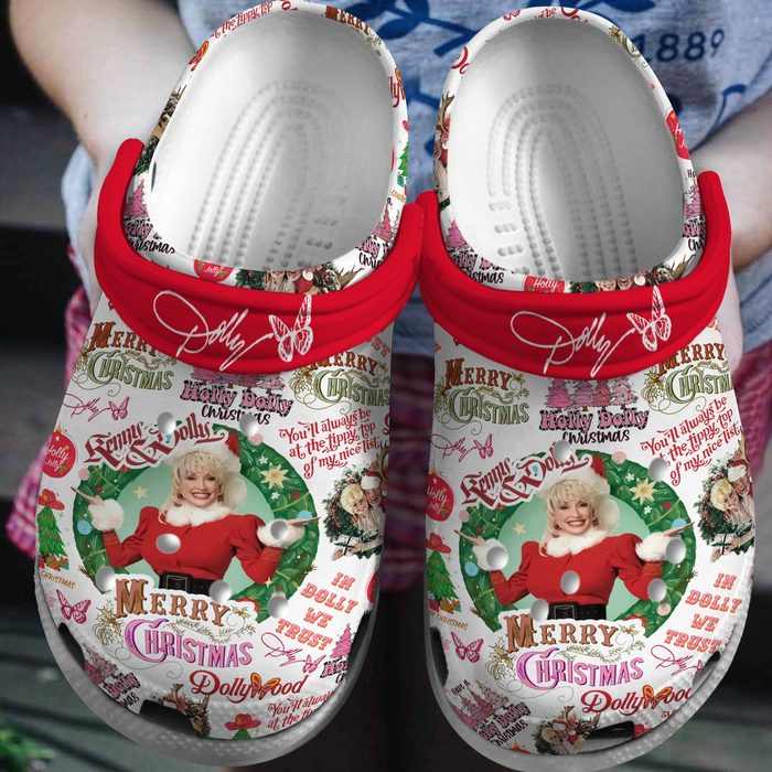 merry christmas dolly parton clogs shoes fast shipping available ifiyz
