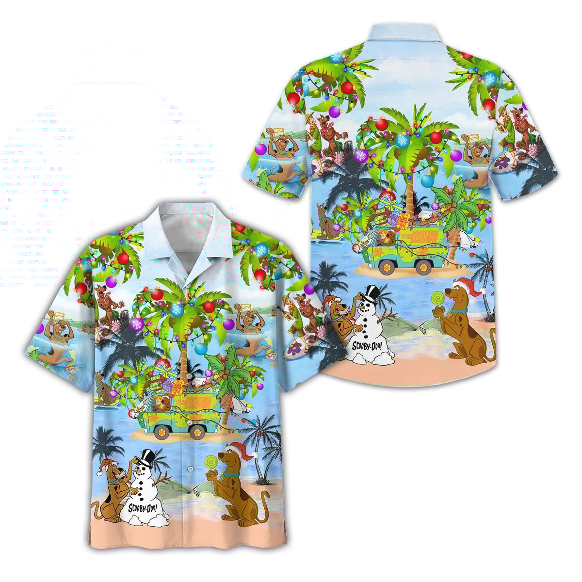 merry christmas in the warm south with scooby doo hawaiian shirt 9hpl1