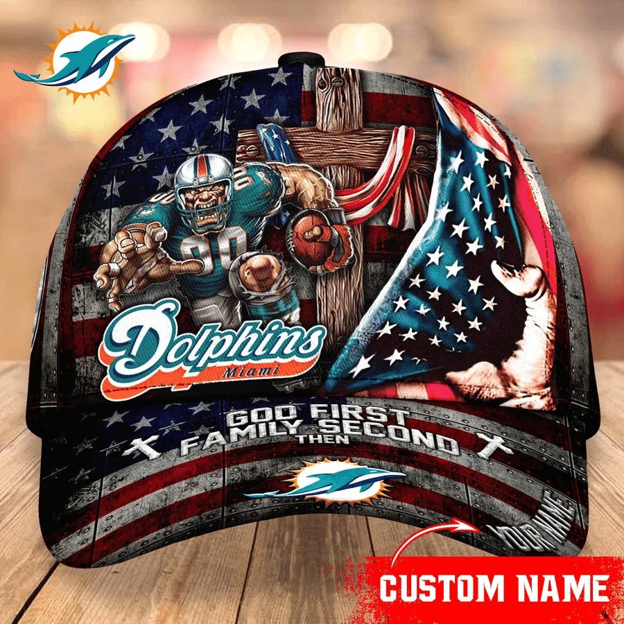 miami dolphins personalized classic cap bb363 o0vlk